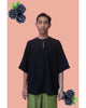 PLEATY PLEASE SKIRT WITH COLOURFUL TOP - BLACK