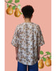 PLEATY PLEASE SKIRT WITH COLOURFUL TOP - BLACK
