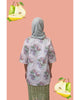 PLEATY PLEASE SKIRT WITH COLOURFUL TOP - GREEN