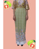 PLEATY PLEASE SKIRT WITH COLOURFUL TOP - PRINT