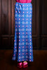 DIAMOND CHECKERED BIAS CUT SKIRT - PRINT