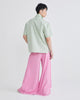 PALAZZO PANTS - PINK KNIT - DARK PINK