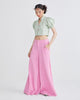 PALAZZO PANTS - PINK KNIT - DARK PINK