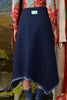 HANDKERCHIEF SKIRT - DARK DENIM