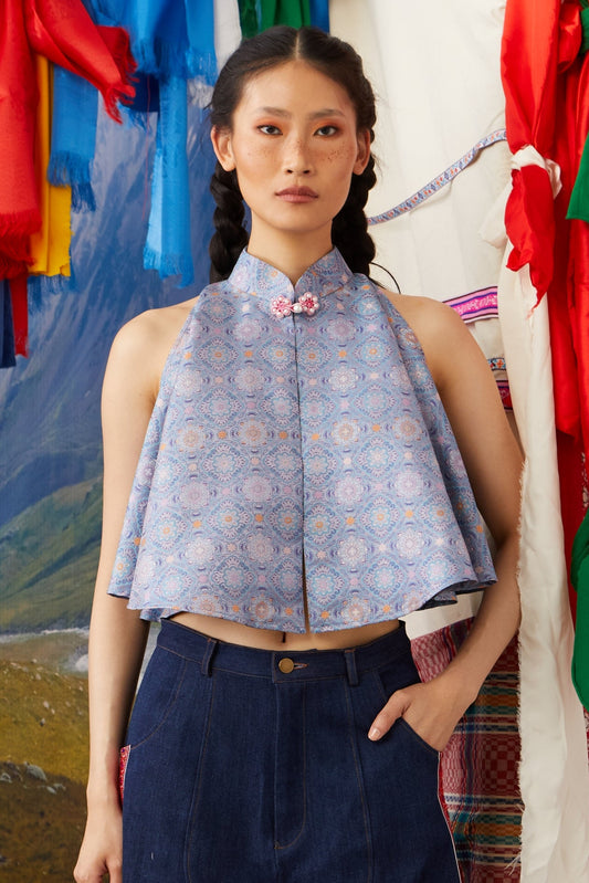 CIRCULAR TOP - PURPLE