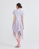 HANDKERCHIEF DRESS - PINK CHECKERED - SALMON