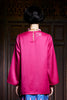 BAJU KURUNG MODERN TOP (TOP ONLY) - FUCHSIA